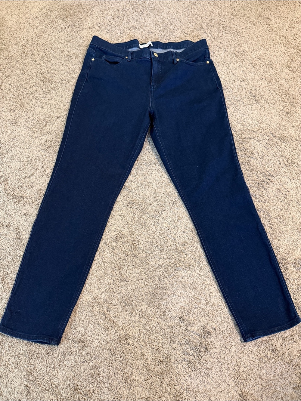 Lilly Pulitzer Women's Navy Straight Leg Jeans